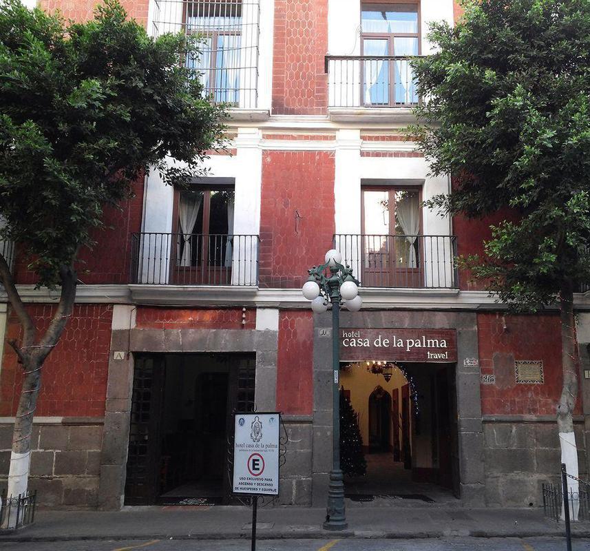 Hotel Casa De La Palma Travel Puebla Exteriör bild